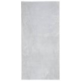 VidaXL Tapis HUARTE À poils courts Doux Lavable 100x200 cm Gris