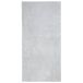 VidaXL Tapis HUARTE À poils courts Doux Lavable 100x200 cm Gris