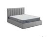 MENZZO Pack Lit-coffre Songe + Matelas Bedream 160x200cm Tissu Gris