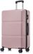 YONSLY Handbagage Koffer - 76 x 49 x 29 cm - 98 L - Cijferslot - 360° Draaibare Wielen - Grote Trolley - Roségoud