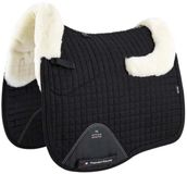 Premier Equine Cc Merino Wool European Dressage Square Zadeldekje Zwart Full