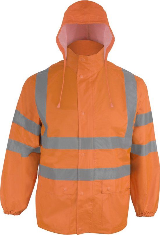 Prevent ASATEX Prevent Regenjas Oranje Maat L