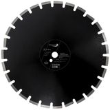 PRODIAMANT Diamantschijf 450 mm x 25,4 mm schurend voor wegen, asfalt, dekvloer, licht beton, vers beton, zandsteen en chamott