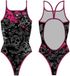 CROTTON SA Turbo Skull Butterflyers Stars Maillot de bain Noir L Femme