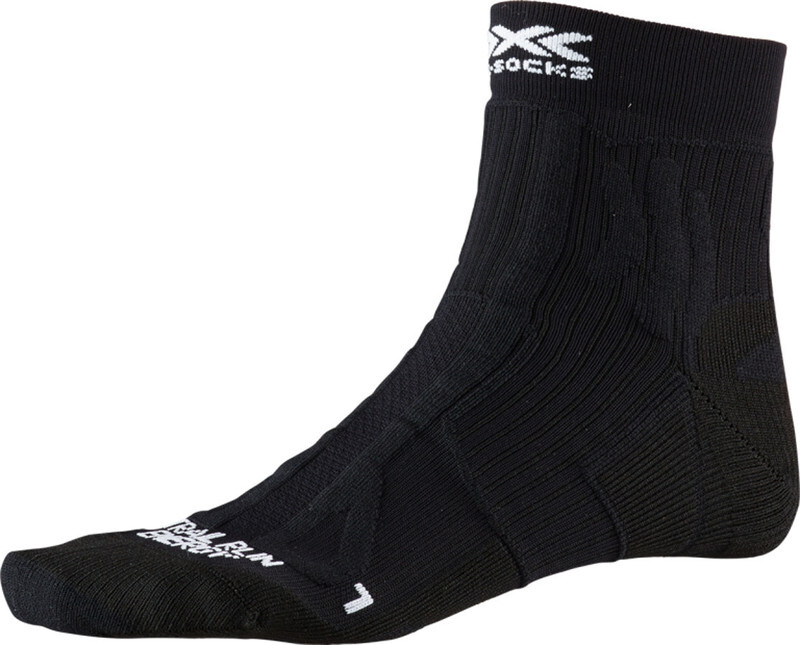 X-SOCKS Trail Run Energy Hardloopsokken Heren, opal black