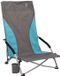 Bo-Camp Strandstoel Compact Hoog Blauw/grijs