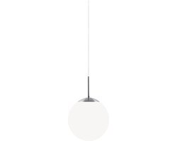 NORDLUX - Cafe 15 Hanglamp Glas, Metaal Opaal Wit