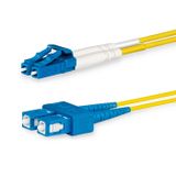 Lanview LVO231492 InfiniBand und Glasfaserkabel 2 m LC SC Gelb