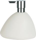 Spirella Distributeur de savon ETNA - Blanc - Plastique - 14,5 cm
