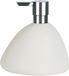 Spirella Distributeur de savon ETNA - Blanc - Plastique - 14,5 cm