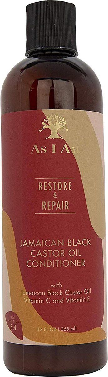 As I Am Restore & Repair Jamaican Black Castor Oil Conditioner 355ml 12oz
