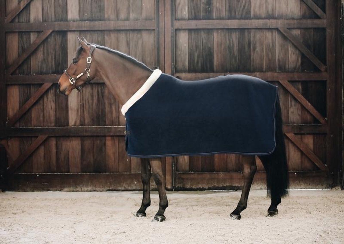 Kentucky Horsewear Kentucky Show Fleece deken Heavy - maat 6.0/183 - Navy