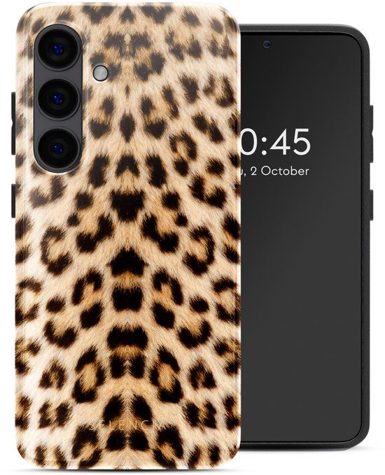 Selencia Hoesje - Geschikt voor Samsung Galaxy S24 - Backcover - Wild Leo