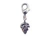 INNSPIRO Mooie bedels metalen hangers, klein blad met karabijnhaak, 8 x 13 mm, 25 stuks