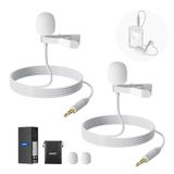 NEEWER Lavalier Revers Microfoon Compatibel met Rode Wireless GO II 2 DJI draadloze microfoonzender, omnidirectionele condensator bedrade clip-on Lav-microfoon voor podium YouTube Live Streaming, CM5