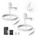 NEEWER Lavalier Revers Microfoon Compatibel met Rode Wireless GO II 2 DJI draadloze microfoonzender, omnidirectionele condensator bedrade clip-on Lav-microfoon voor podium YouTube Live Streaming, CM5