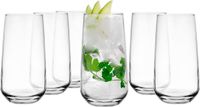 Glasmark Longdrinkglazen - 6x - Tumblers - 480 ml - Transparant Glas