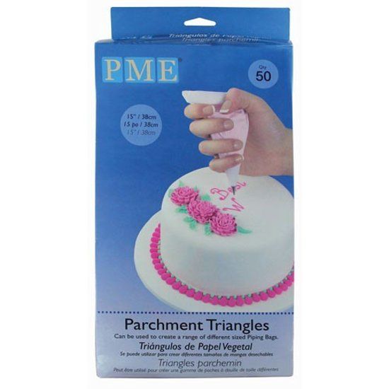PME Parchment Triangles Pk/50