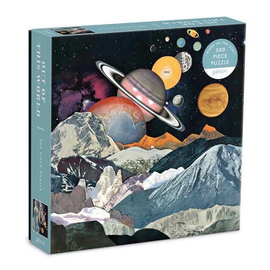 Galison Out Of This World 500 Piece Puzzle