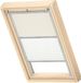VELUX Origineel Verduisterend Rolgordijn Plus Plissé (DFD), Zilveren Kozijn, SK08, Licht Beige