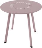 lesli Bijzettafel Dali Roze - 45 cm - Metaal