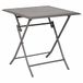 Hespéride HES-159263 klaptafel Azua Tonka 2 personen, aluminium epoxyhars, groot