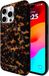 Case-Mate Hoesje voor iPhone 15 Pro Max, compatibel met Mag Safe, transparante tortoise