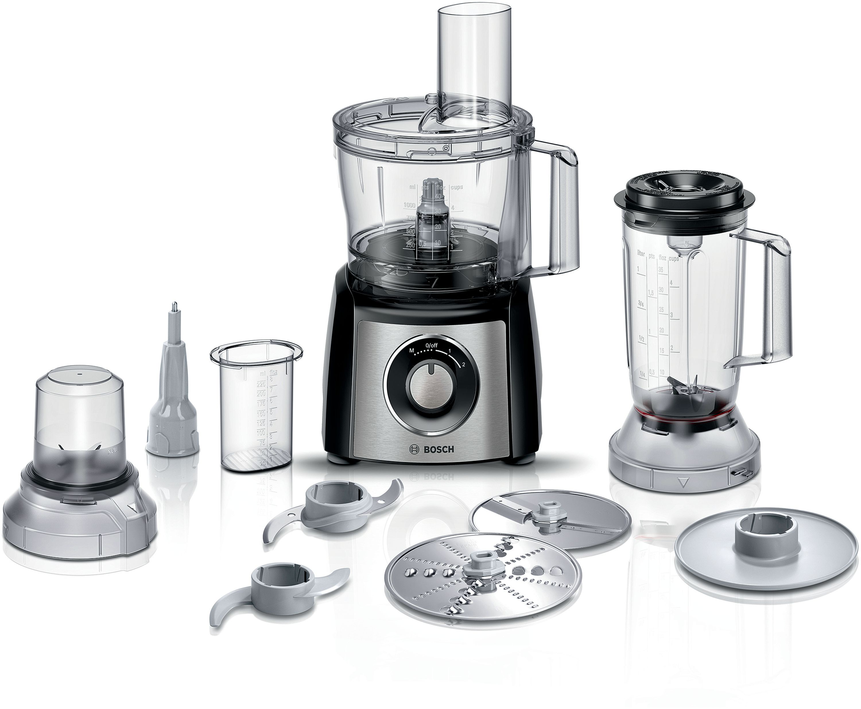 Bosch MCM3501M MultiTalent 3 Keukenmachine - 800W - Zwart