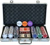 Merkloos Pegasi Pokerset 300 chips koffer