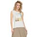 Only Flora Mouwloos T-shirt Wit L Vrouw
