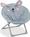 Merkloos Kindercampingstoel - Opvouwbaar - Zithoogte 20 cm - Muis