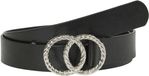 VERO MODA VMDITTE COATED BELT - Dames - Riemen - Black