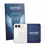 Savvies Screenprotector voor Apple iPhone Duo (Voor+Camera) - 18 Stuks