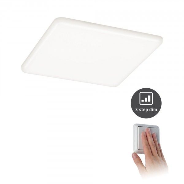 Paulmann Veluna VariFit LED-inbouwpaneel - 17,5W - 4000K - Dimbaar