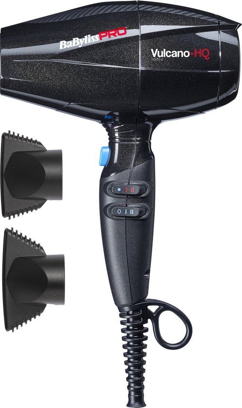 BaByliss Pro Vulcano HQ Ionic Hair Dryer - 2400W - Black