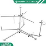 Dévidoir de tuyau robuste, dévidoir de tuyau de chauffage au sol, rembobineur pour câble en acier, tube d'eau, désherbage par câble, alimentation en bobine