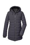 killtec Kow 55 Wmn Qltd Prk dames Gewatteerde parka/parka met capuchon