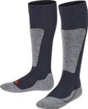 FALKE Active Ski Skisokken Kinderen Blauw - Maat 31-34