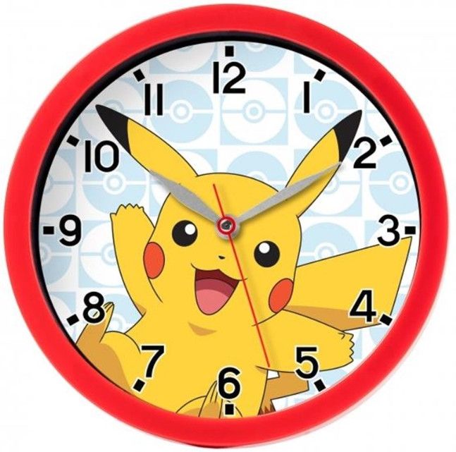 Peers Hardy Pokemon - Pikachu Wall Clock - 5018479114840