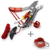 Outils Wolf - Échenilloir orientable coupe mixte 40 mm + guide corde Multi-star - Orvm2