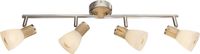 Globo 54352-4 Gylfi Nikkel Plafondlamp Metaal E14