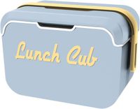 EDA Lunch club POP koelbox - 5 liter - kunststof - licht blauw