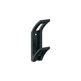 Amerock Avid Contemporary Double Prong Mat Zwart Decoratieve Wandhaak