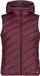 CMP Mouwloos damesjack met capuchon Rood Polyester M Lente/Zomer 2025