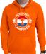 Bellatio Decorations Oranje fan hoodie voor heren - Holland kampioen met beker - Holland / Nederland supporter - EK/ WK hooded sweater / outfit S