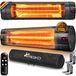 TRESKO® Infrarot Heizstrahler 2500W mit Fernbedienung