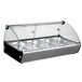LACOR 69602 thermische vitrine, voedseltentoonsteller, glas, 500 W, capaciteit: 4 x GN 1/3, regelbare thermostaat: 30 °C-90 °C, roestvrij staal kristal, doorzichtig
