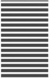 vidaXL Zebra rolgordijn 150x200 cm stofbreedte 145,9 cm zwart