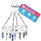 Tancarville suspendu - 16 pinces souples - Pliable - Pour intérieur et extérieur