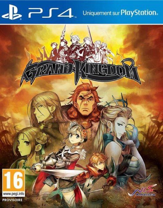 NIS America Grand Kingdom, PS4 Standard Edition Role Playing Game (RPG) English